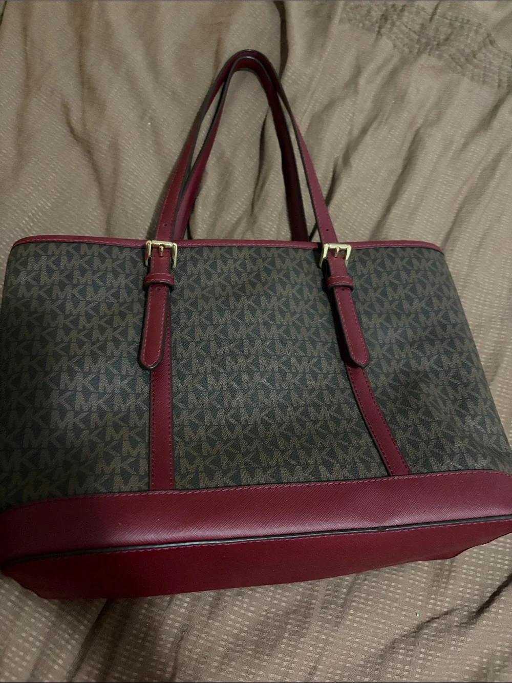 Michael Kors jet set travel tote